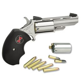 Image of North American Arms Black Widow Compact .22 Mag/.22lr Revolver, SS - BWC