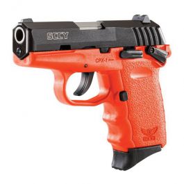 Image of SCCY CPX-1 9mm Pistol, Orange - CPX1CBOR
