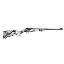 Image of Keystone Sporting Arms Crickett/Hydrodipped Synthetic .22lr Bolt Action Rifle, One Nation - KSA3169