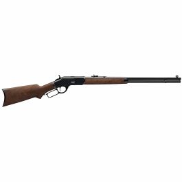 Image of Winchester 1873 Sporter Octagon Pistol Grip .357/.38 Lever Action Rifle, Satin Oil - 534229137
