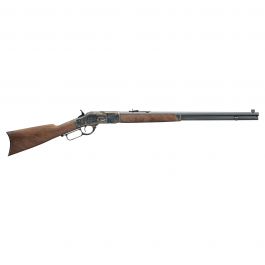 Image of Winchester 1873 Sporter Octagon Color Case Hardened .357/.38 Lever Action Rifle, Satin Oil - 534217137