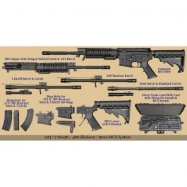 Image of Windham Weaponry .223 Rem/5.56/.300 Blackout/7.62x39mm/9mm Semi-Automatic AR-15 Rifle - RMCS-4