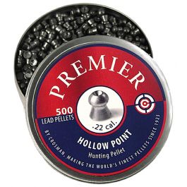 Image of Crosman Premier .22 14.3 gr Hollow Point Pellet, 500/pack - LHP22