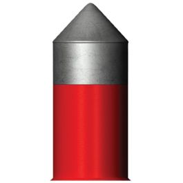 Image of Crosman Red Flight Penetrators .22 16.7 gr Belted/Pointed Pellet, 100/pack - LF22167