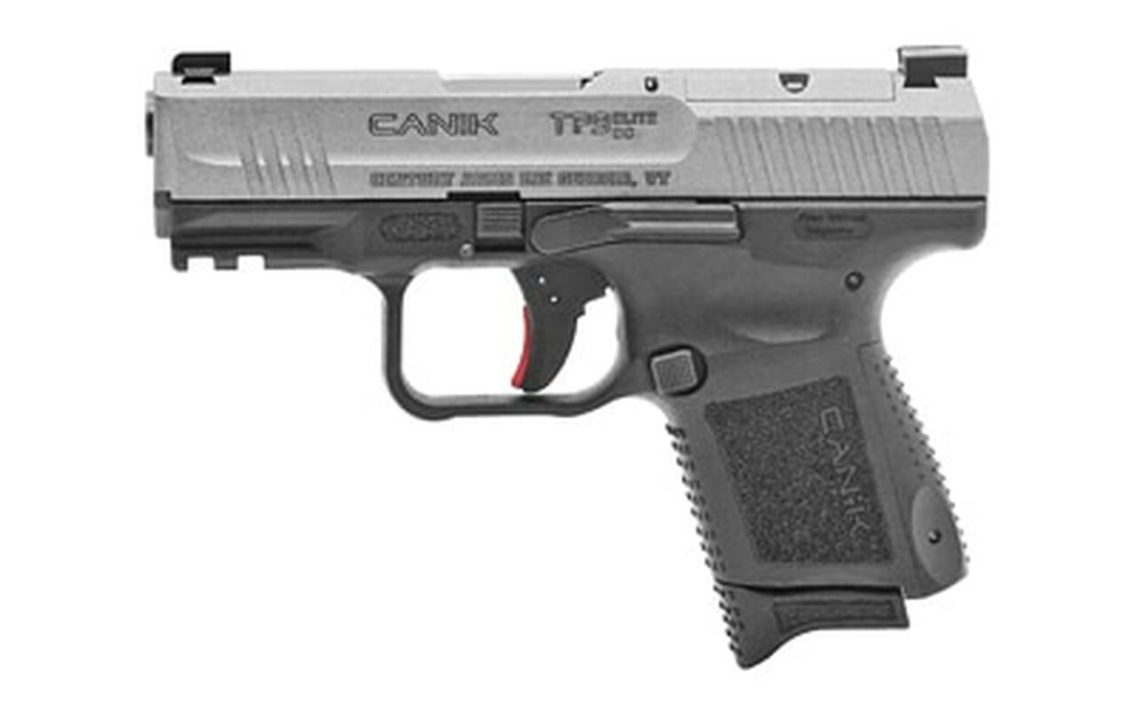 Image of Canik TP9 Elite SC 9mm, 3.6" Barrel, Black, Micro Red-Dot Base Plate, Holster, 2 Back Staps, 2 Mags, 12rd-15rd
