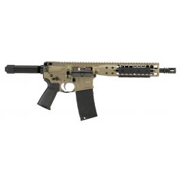 Image of LWRC International Individual Carbine DI 5.56 Semi-Automatic 10.5" AR Pistol, FDE - ICDIP5CK10