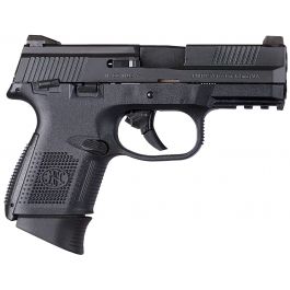 Image of FN America FNS-9 Compact 9mm Consumer Pistol, Blk - 66772
