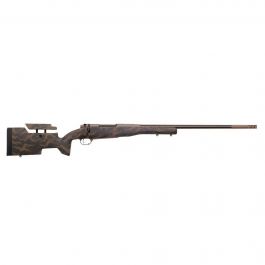 Image of Weatherby Mark V Accumark Elite .257 Weatherby Mag Bolt Action RH Rifle, Brown Sponge Pattern Accent - MAE01N257WR8B