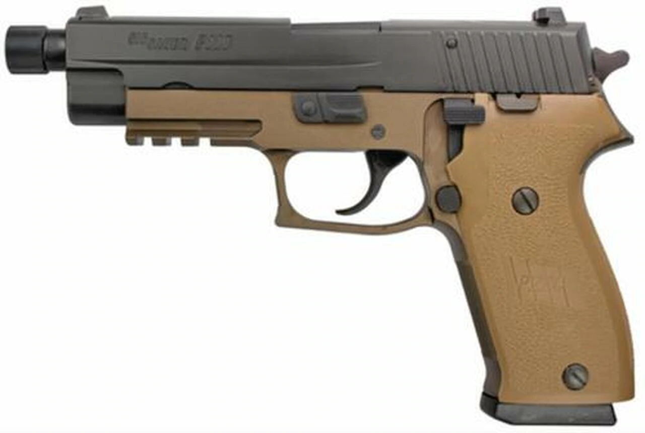 Image of Sig P220 Combat 45 Threaded Barrel 8/10 Rd Mags Tan