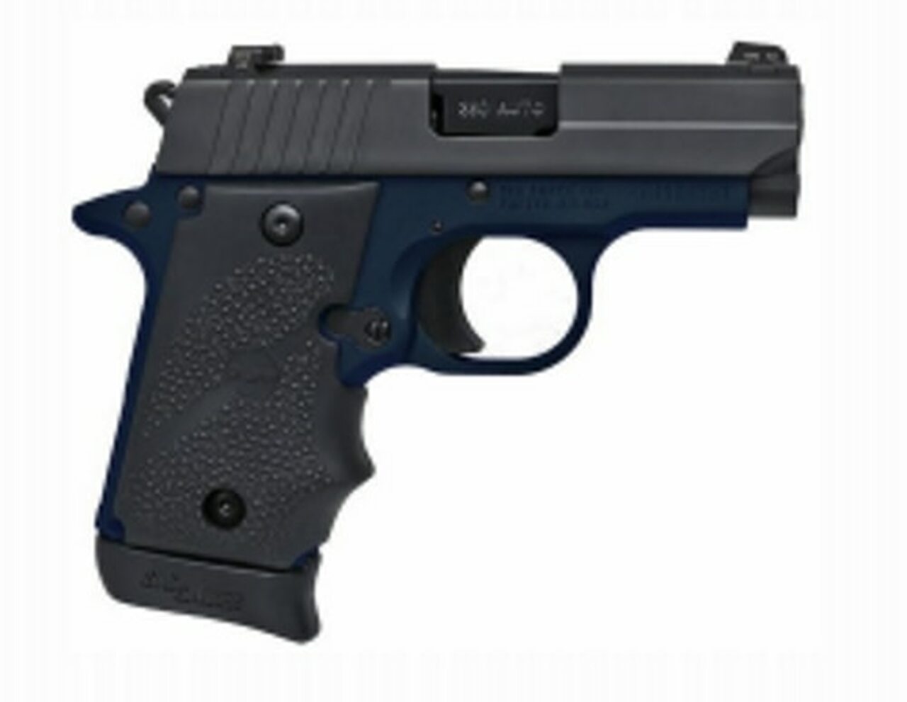 Image of Sig P238 Navy 380 ACP Nitron/Navy, Hogue Grip, SlgLiite, TALO Exclusive, 7rd Mag