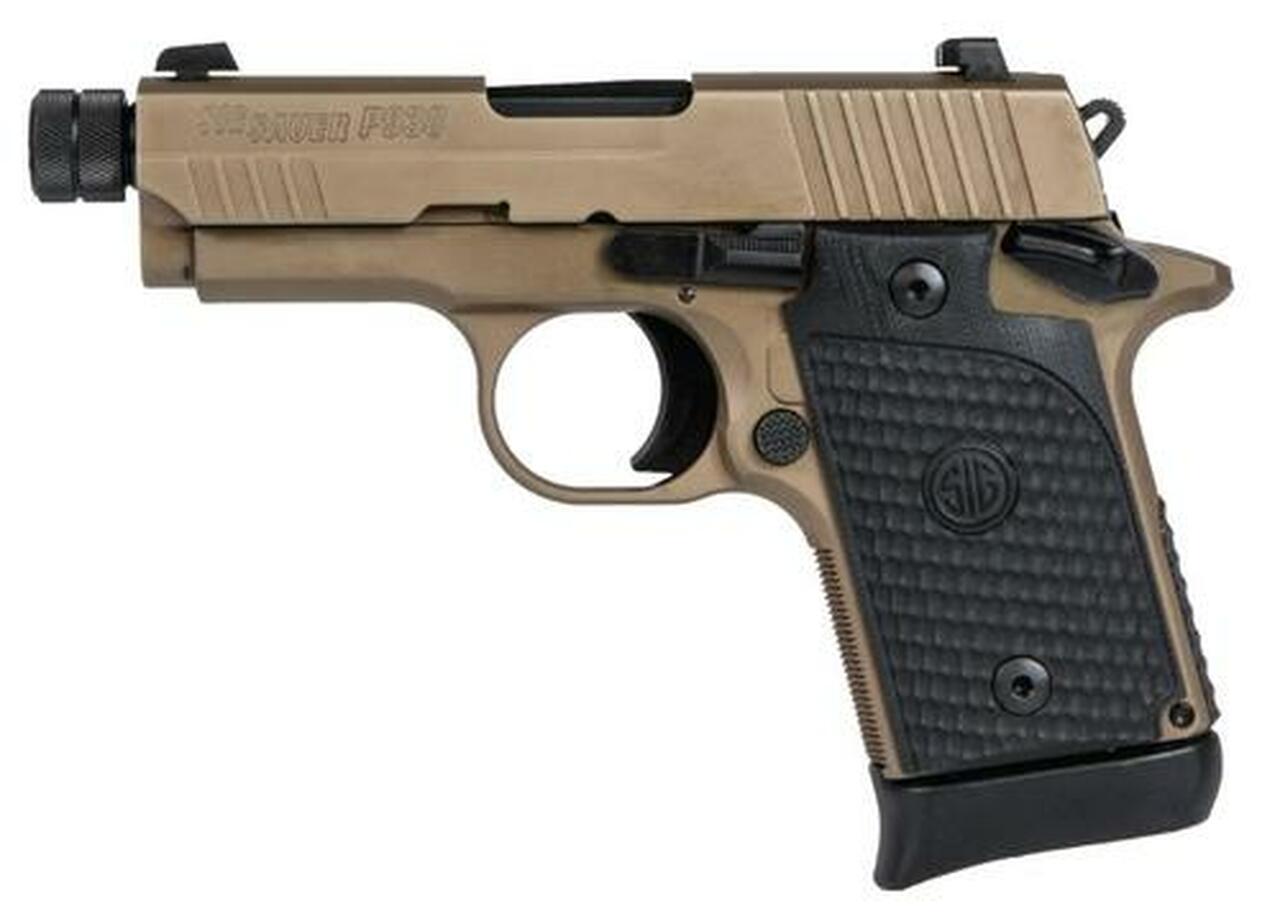 Image of Sig P938 Emperor Scorpion, 9mm, 3.5" Threaded Barrel, 6/7rd, NS