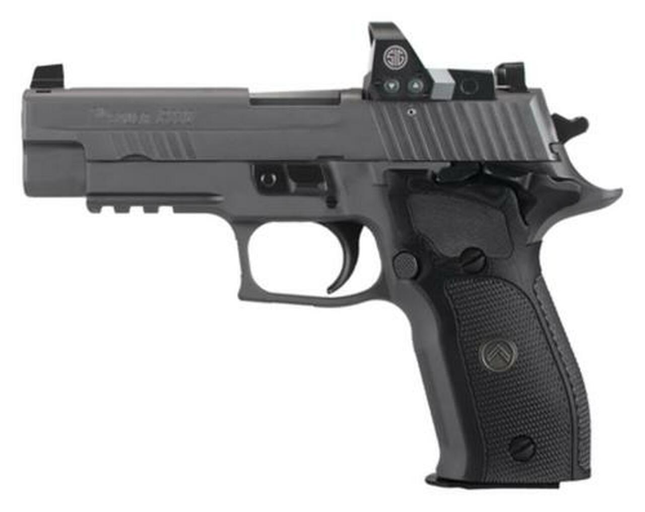 Image of Sig P226 Full Size Legion RX Red Dot9mm, 4.4", Black G10 Grip, Gray PVD 10rd Mag