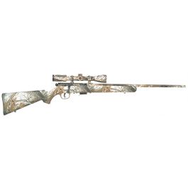 Image of Savage Arms 93R17 XP Snow 17 HMR 5 Round Bolt Action Rimfire Rifle, Sporter - 96776