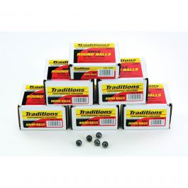 Image of Traditions Firearms .44 140 gr 0.451" Lead Round Ball, 100/pack - A1647