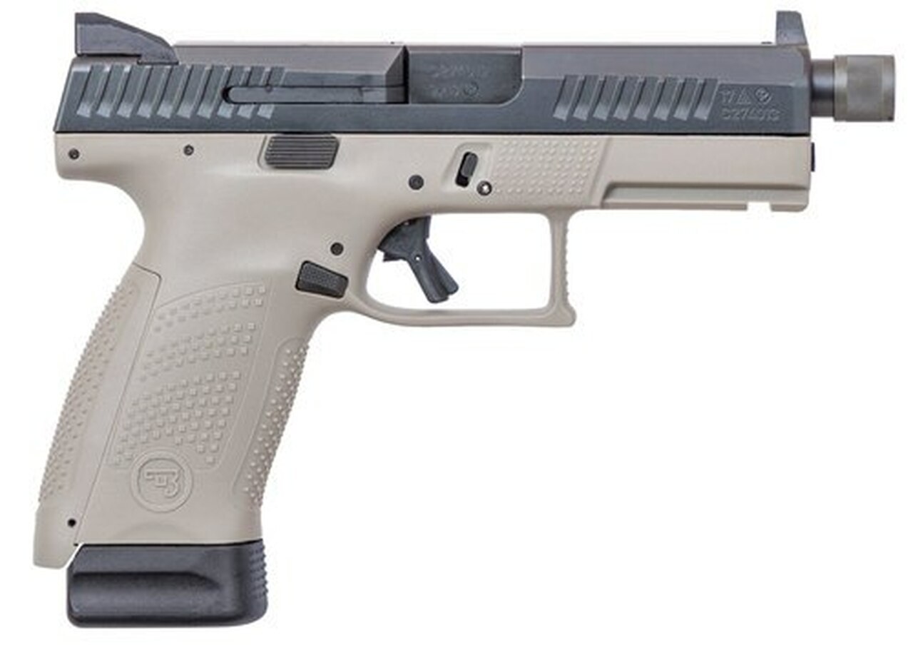 Image of CZ P10 COMPACT 9MM 10RD SR URBAN GREY NS