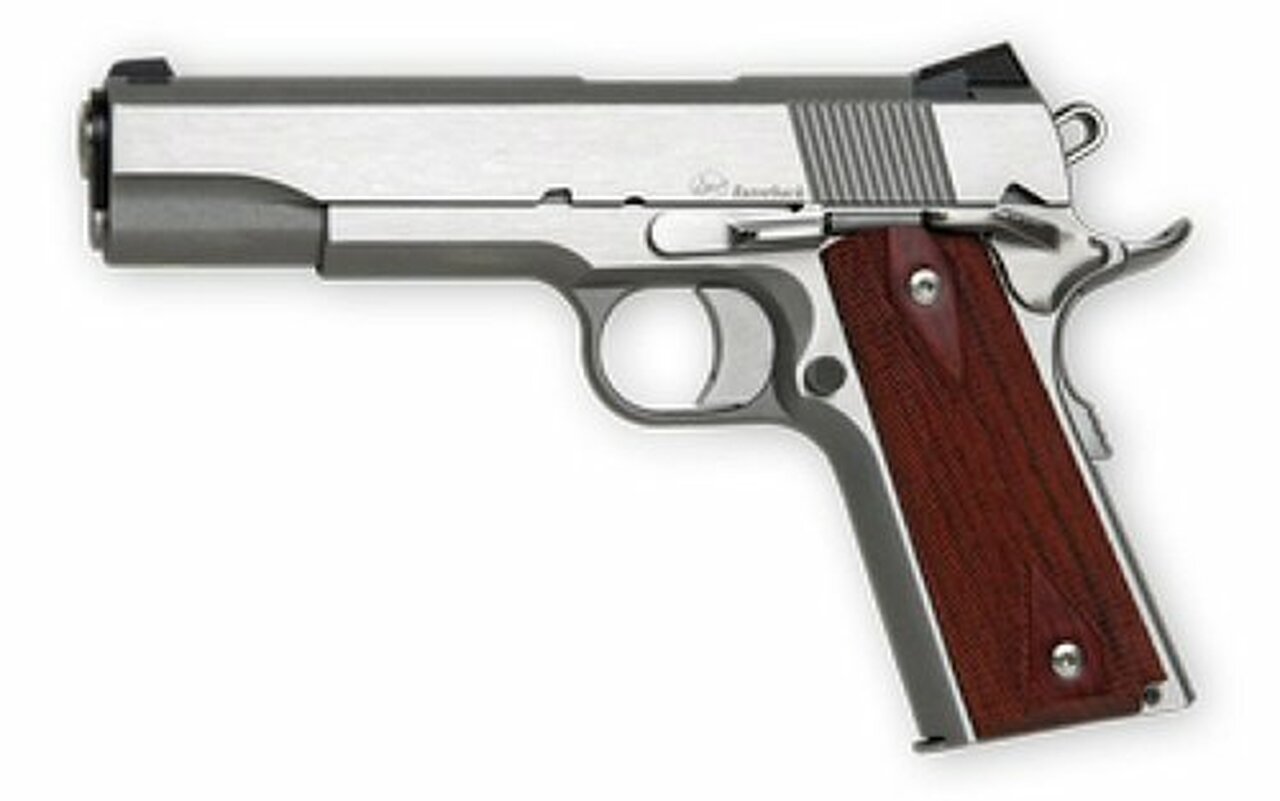 Image of Dan Wesson RZ-10, 10mm, 5" Barrel, 9rd, Cocobolo Grips, Stainless Steel