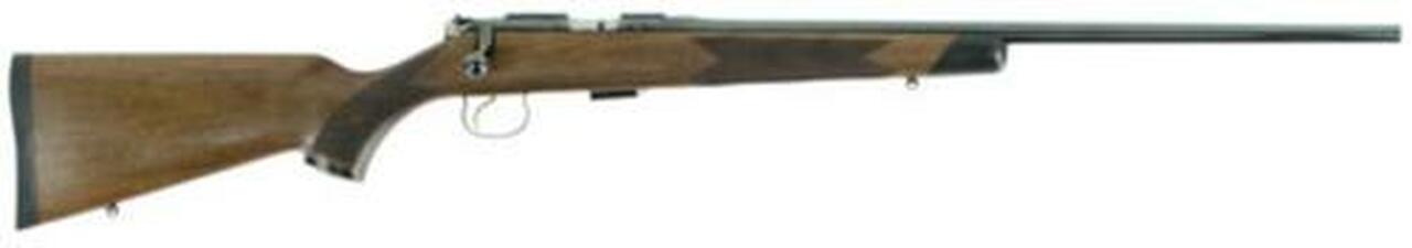 Image of CZ 452 Grand Finale Rifle, 22LR, 22.5", American Black Walnut Stock, Blue, Limited Edition