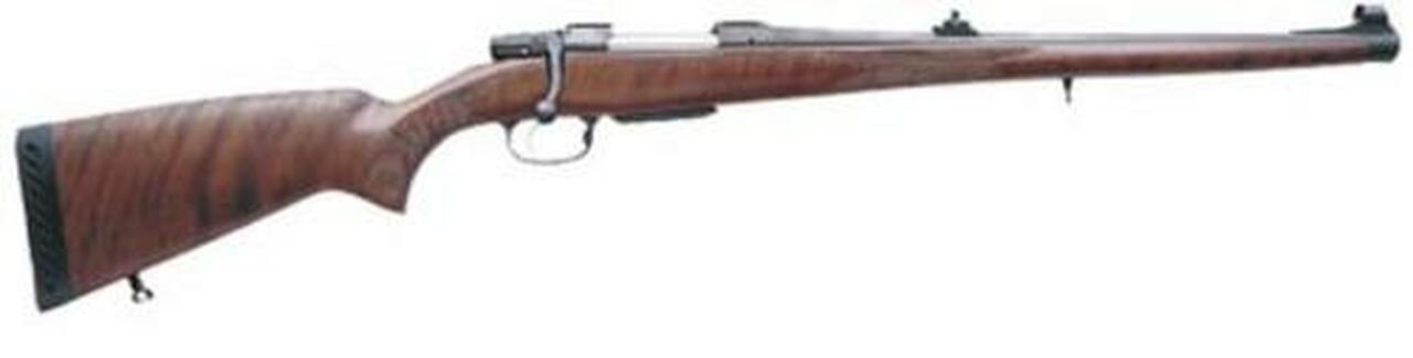 Image of CZ 550FS 308 Winchester Bolt 20.5, Walnut Mannlicher Stock Blued, 4 rd