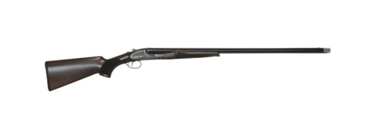 Image of CZ Sharp-Tail Trgt, 12 Ga, 3" Chamber, 30" Barrel, Color Case Hardened Finish, Walnut Stock, 2 Rounds 06416