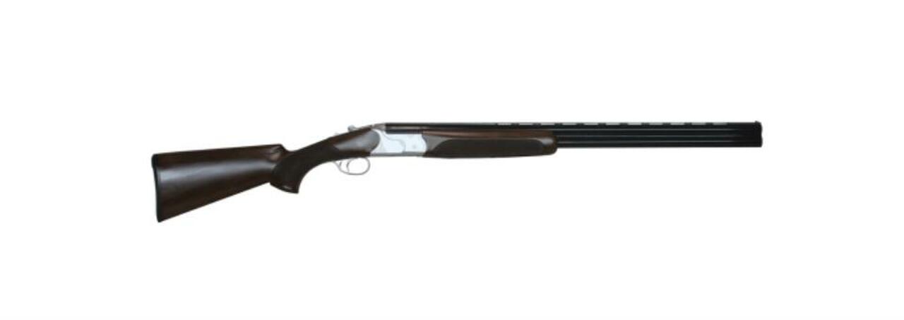 Image of CZ Redhead Premier 12 Ga, 26" Barrels, Turkish Walnut, Silver Satin Chrome