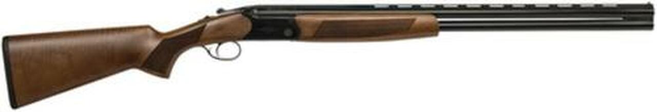 Image of CZ Drake LH Over/Under 12 Ga 3" 28" Barrel Gloss Black Chrome Finish Extractor Walnut Stock Left Hand