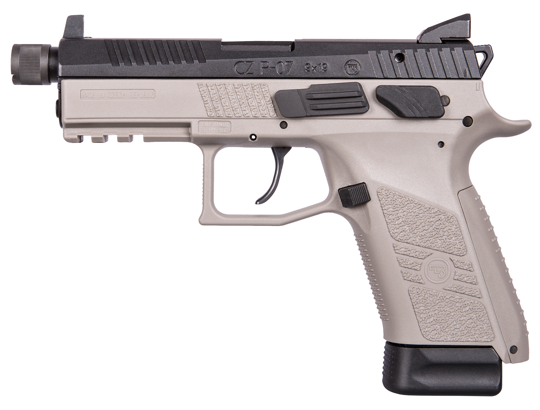 Image of CZ P-07 URBAN GREY SUPRESSOR READY