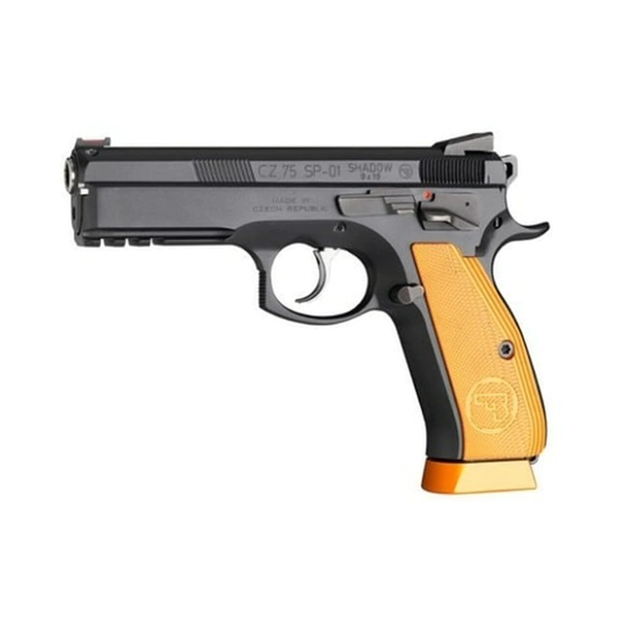 Image of CZ Custom SP-01 Shadow Orange, 9mm, 4.6" Barrel, 17rd, Orange Grips/Black