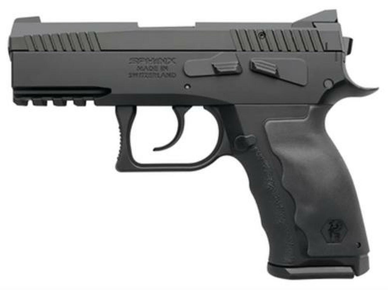 Image of Kriss Sphinx SDP Compact Alpha 9x19mm 3.7" Barrel Interchangeable Back-Straps Black 15rd