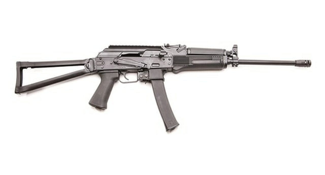 Image of Kalashnikov KR-9 9mm, 16" Barrel, Black, Side Folding Stock, 30rd
