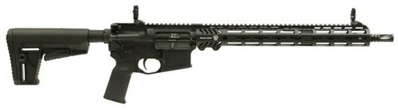 Image of Adams Arms P2 Rifle with Adjustable Block 223 Remington/5.56 NATO 16" Barrel, 6-Position Black Stock Black Melonite, 30rd