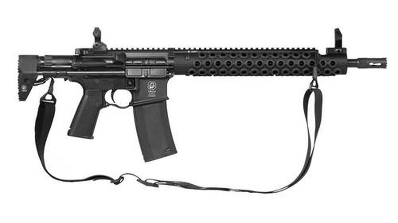 Image of Troy Alpha Carbine 5.56/223 14.5" Barrel, Flash Hider (16" OAL), PDW Stock, 30 Round Mag