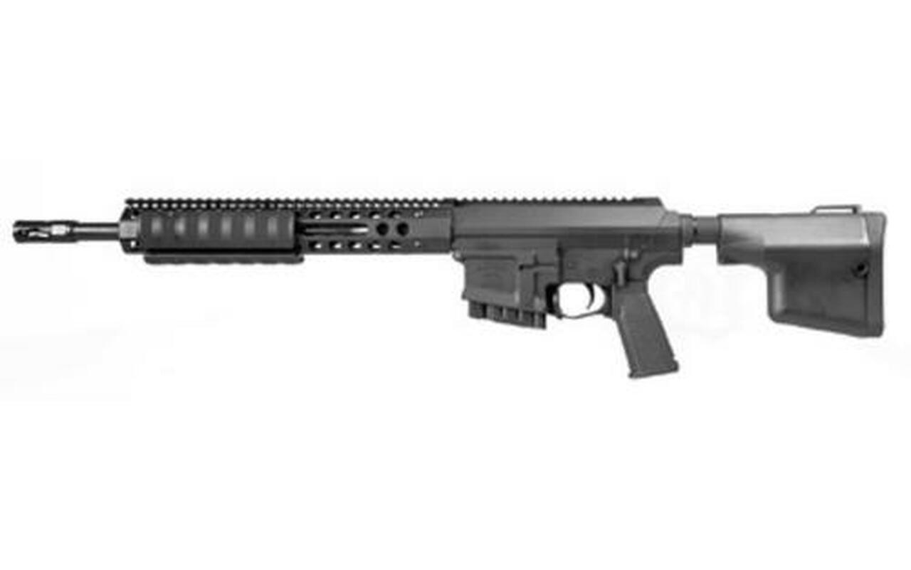 Image of Troy PAR Rifle 308/7.62 16" Barrel, Fxd CQB Stock Black, 10rd