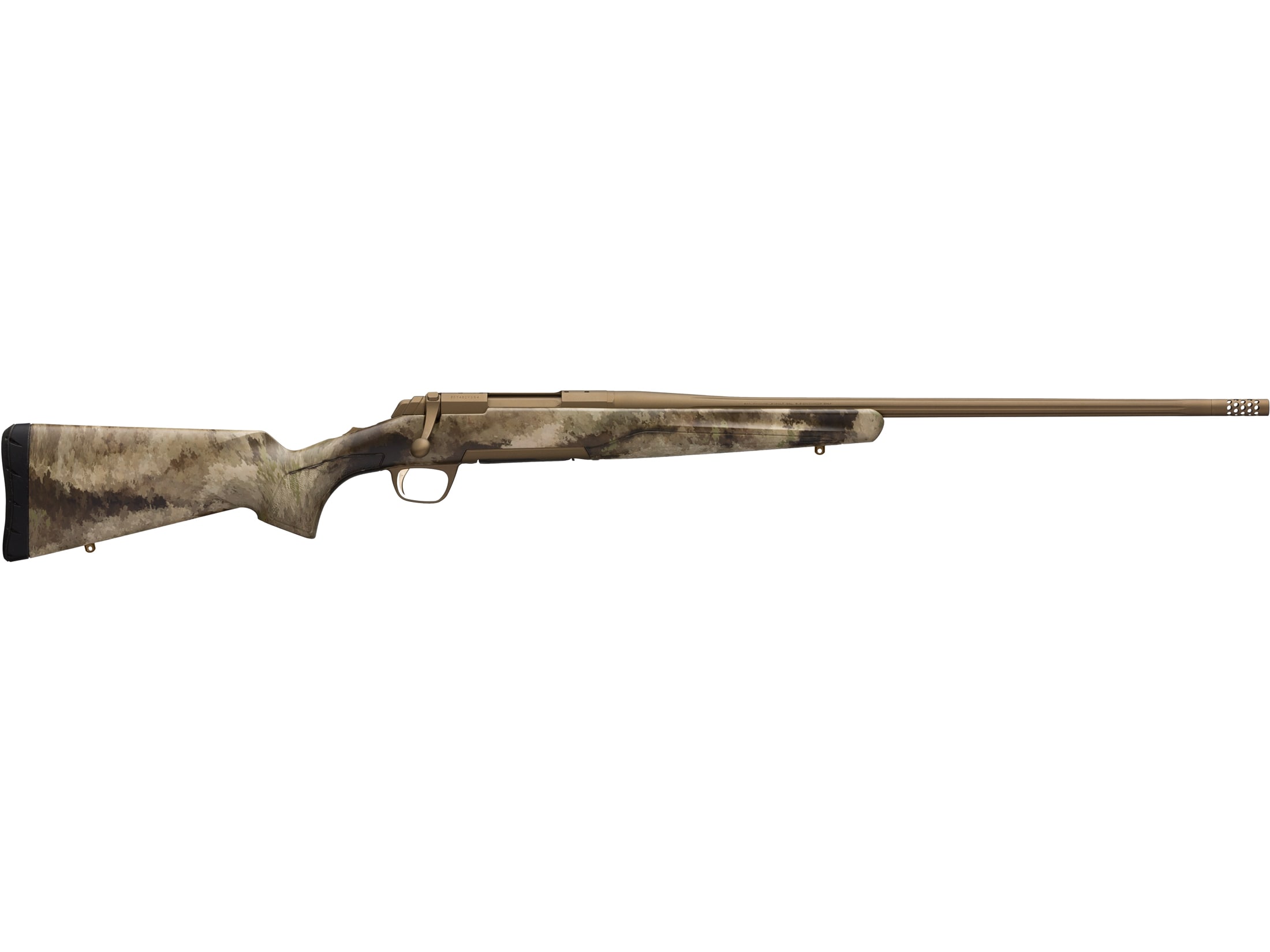 Image of Browning X-Bolt Hell's Canyon Speed Bolt Action Rifle 300 PRC 26" Burnt Bronze Cerakote Barrel Burnt Bronze A-TACS AU Synthetic Stock 4+1-Round