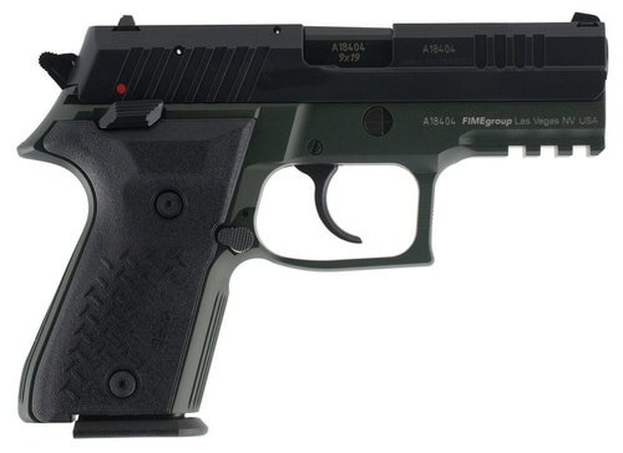 Image of Arex Rex Zero 1 Compact 9mm OD Green, 15Rd