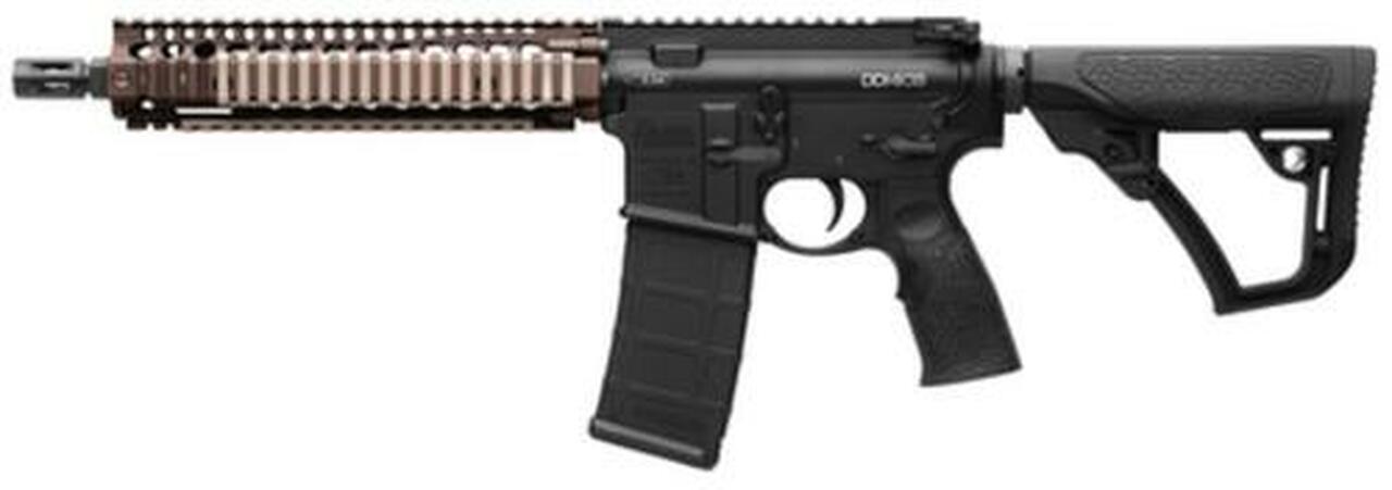 Image of Daniel Defense MK18 SBR 5.56 10.3" Barrel Flat Dark Earth RISII MK18 Handguard 30 Rd Mag, All NFA Rules Apply