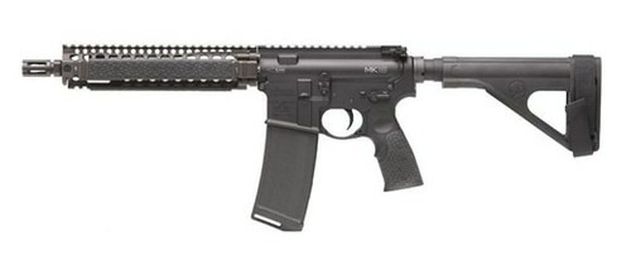 Image of Daniel Defense DDMK18 Pistol 5.56/223 10.3" Chrome Lined Government Profile Barrel, Flat Dark Earth Rail System 30 Rd Mag