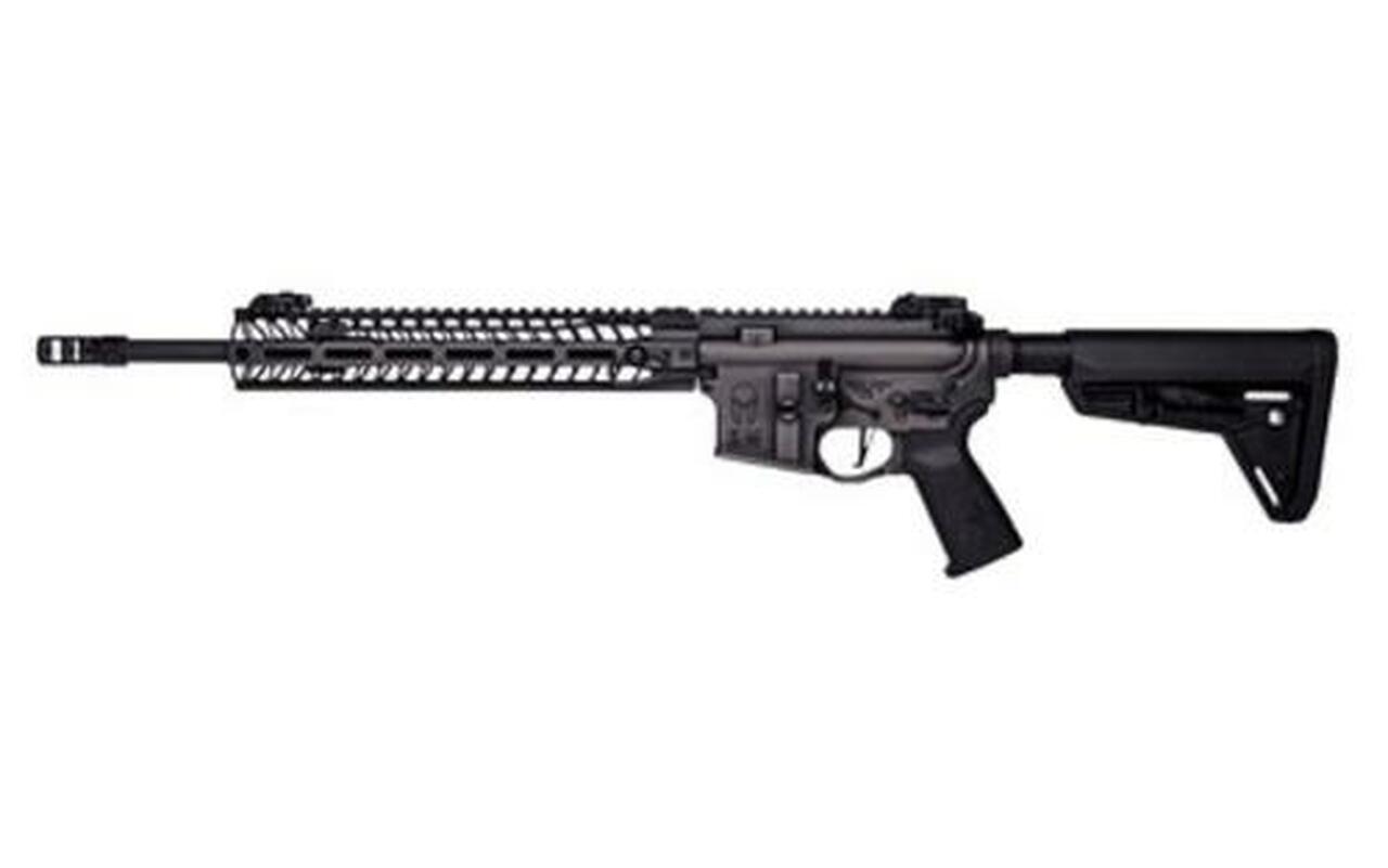 Image of Spike's Tactical, Spartan AR-15 223/556, 16" Chrome Lined Barrel Nickel Boron Coated Battleworn Finish, No Mag