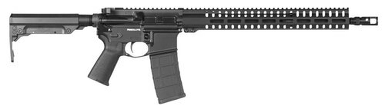 Image of CMMG Resolute 300 MK4 5.56mm 16.1" Barrel, 6-Position Black Stock Black Hardcoat Anodized, 30rd