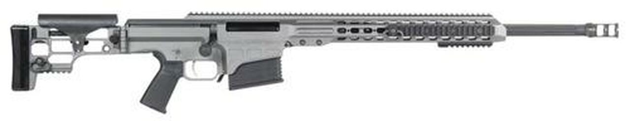 Image of Barrett MRAD7mm Mag 24" Fluted Barrel Folding Stock Gray Cerakote/Black Phosphate