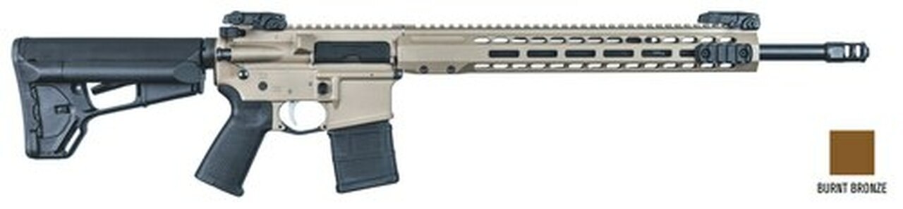 Image of Barrett REC7 DI, .223/5.56, 18" Barrel, 30rd, Magpul MOE Black, Burnt Bronze