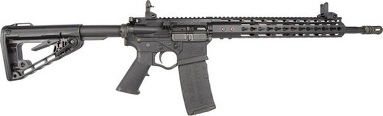 Image of American Tactical AR-15 Milsport RIA 5.56mm, 16" Barrel, 12" Keymod, M4 Stock, Iron Flip UP Sights, 30rd