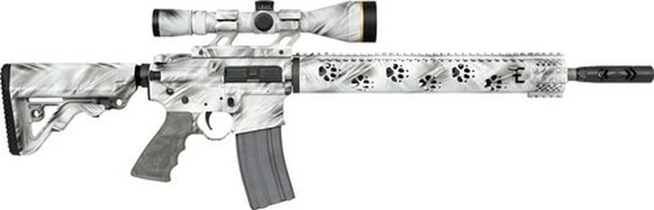 Image of Rock River Arms Predator AR-15 Fred Eichler Series 223/5.56 16" Barrel, Scope Mount. Ghost Camo, 30rd Mag