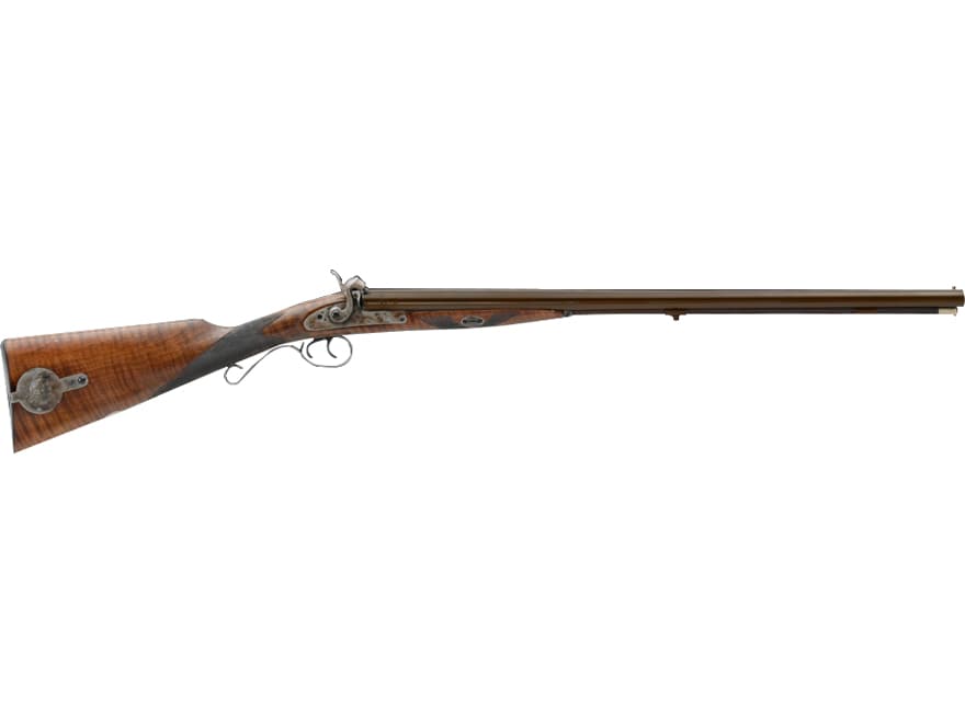 Image of Pedersoli Old English Side-by-Side Muzzleloading Shotgun 12 Gauge Percussion 28" Browned Barrel Maple Stock
