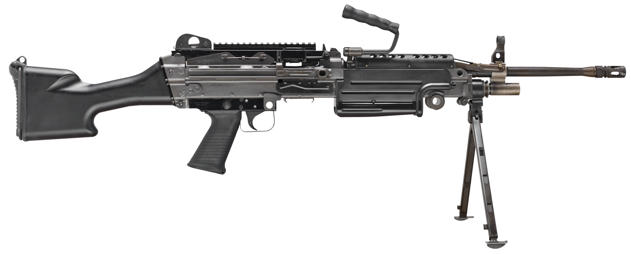 Image of Fn M249S SAW Military Collector 5.56mm, 18.5" Barrel, Black, 30rd