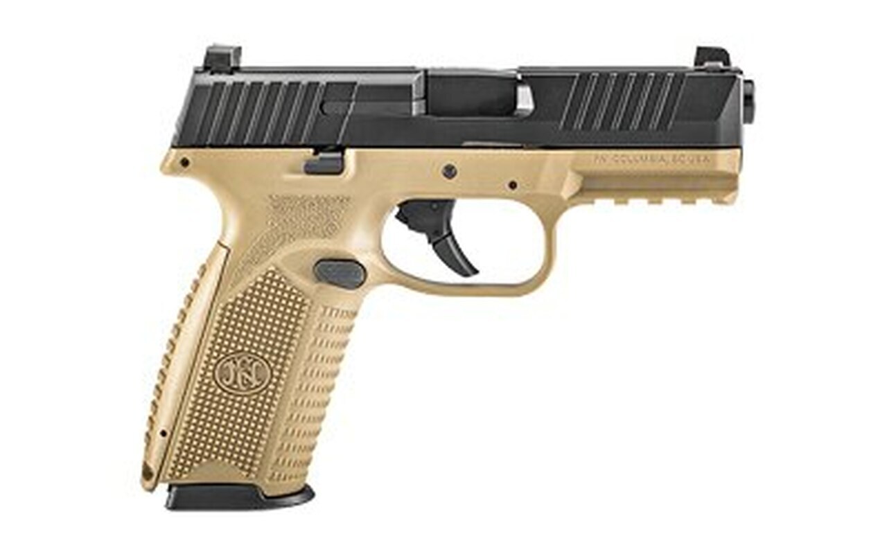 Image of FN 509 NMS 9mm, Flat Dark Earth, No-Manual Safety,Black, 10rd