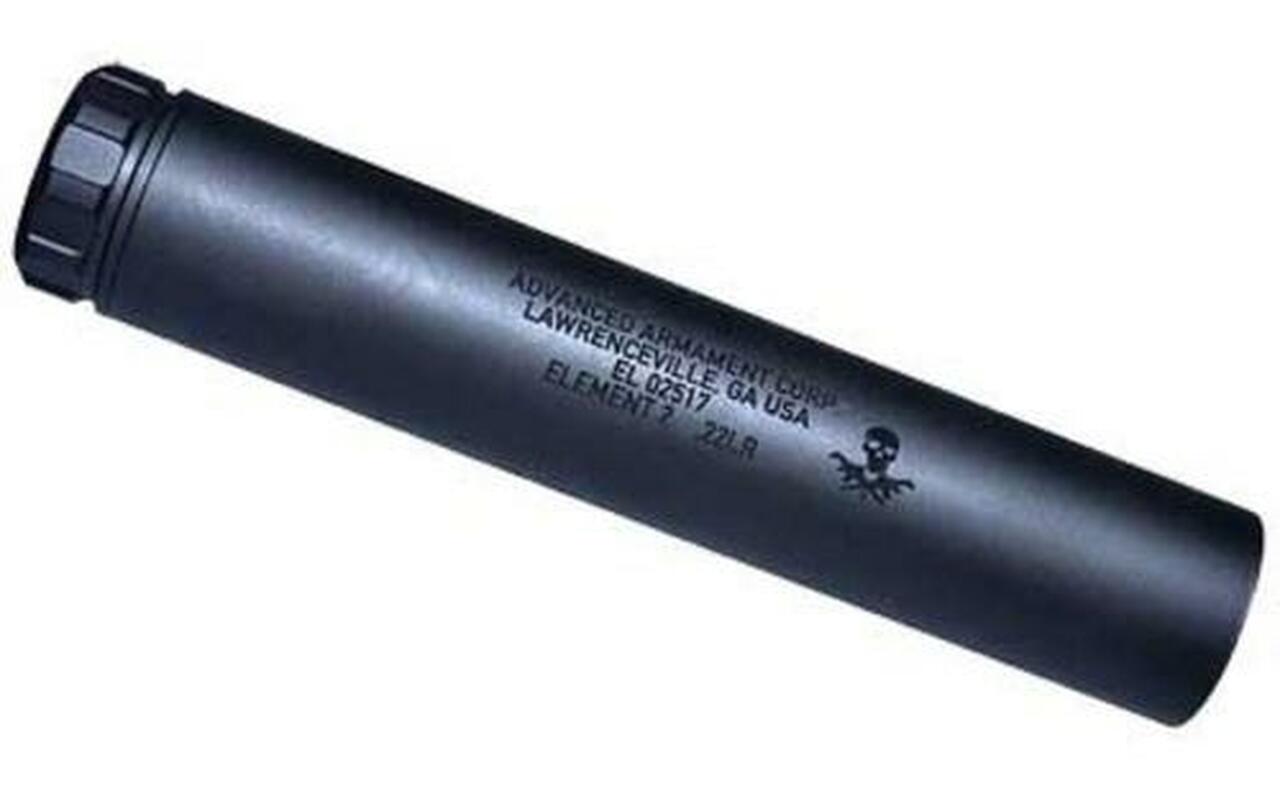 Image of AAC Element2 22LR Rimfire Silencer 1/2x28