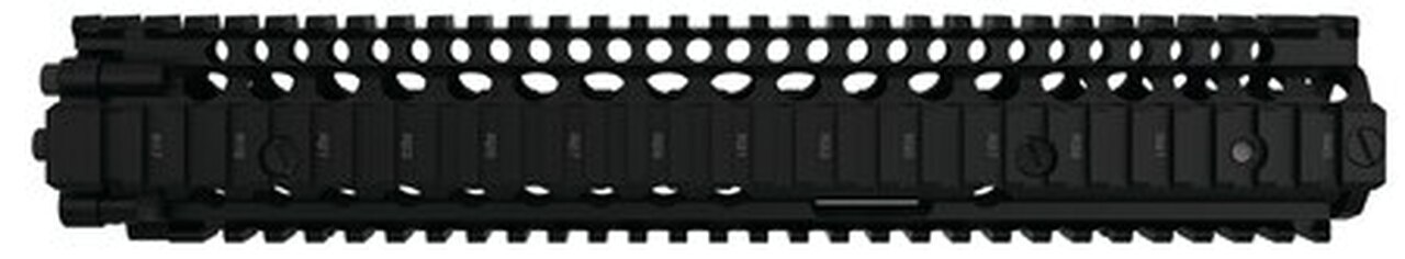 Image of Daniel Defense M4A1 Rail Interface System II, 9" Rail Mid, Black