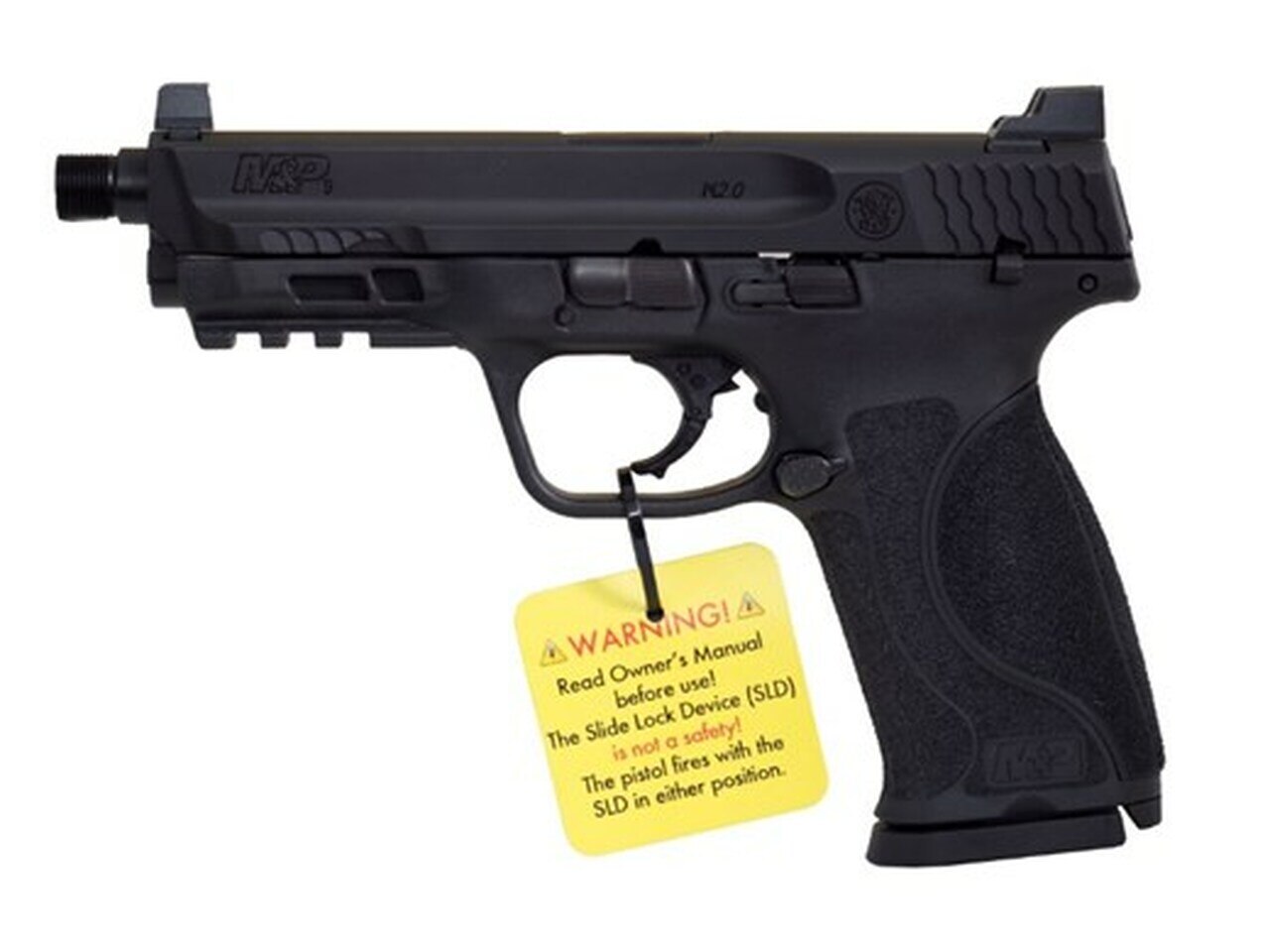 Image of Hush Puppy Project S&W M&P 2.0 9mm, 4.6" Threaded Barrel, Slide Lock Device 17rd Mag