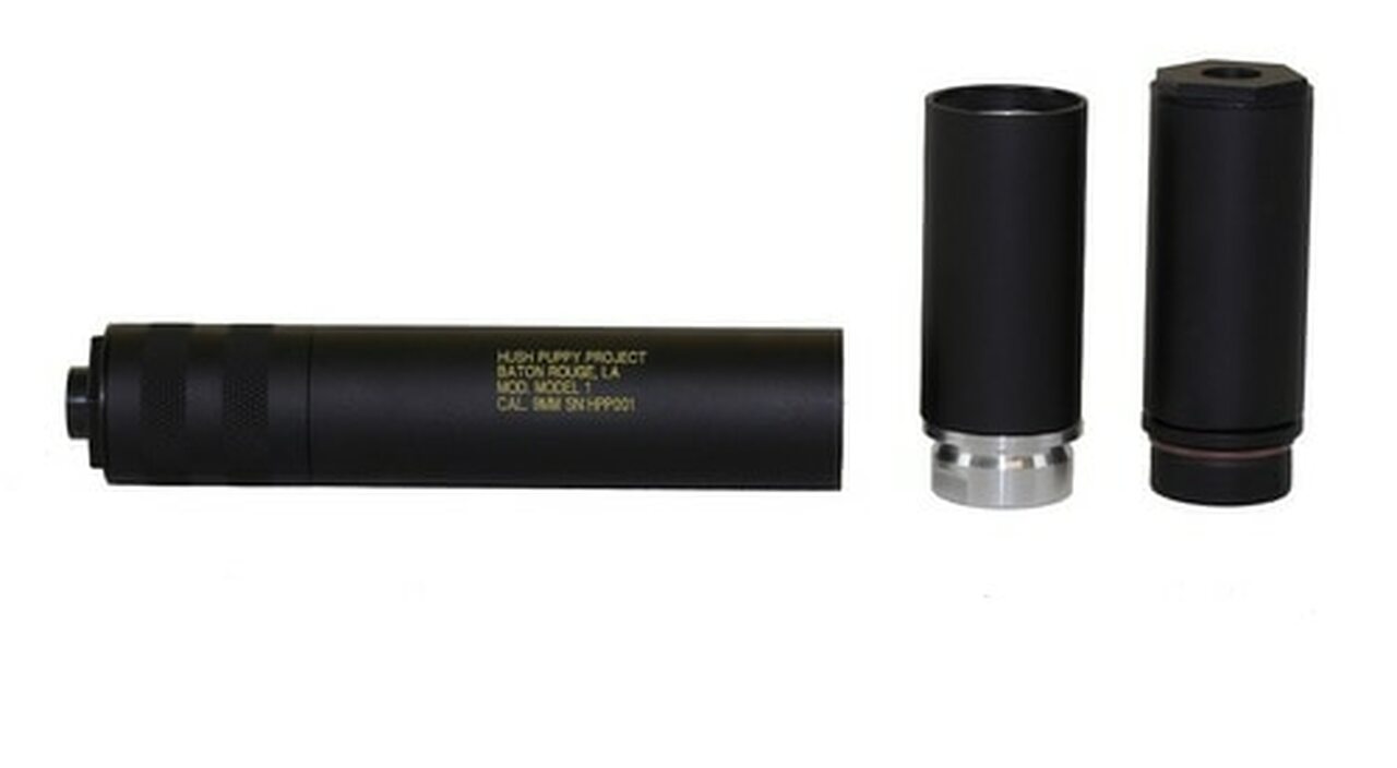 Image of Hush Puppy Project Model 1 Silencer, 9mm, Tunable Technology