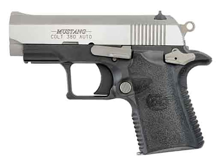 Image of Colt Mustang Lite Pistol 380 ACP 2.75" Barrel 6-Round Stainless Slide, Black Polymer Frame